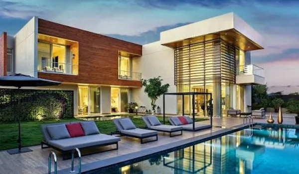 The villa's own facilities at Nambiar Beverly Green