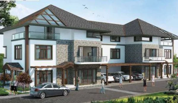 Villa or apartment in Bangalore at Nambiar Beverly Green