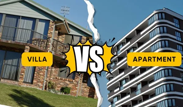 Villa compared with an apartment at Nambiar Beverly Green